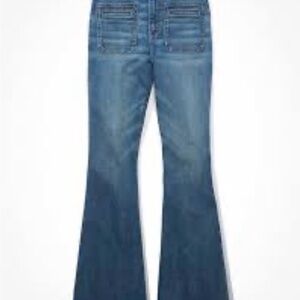 American Eagle Outfitters Blue Flare Jeans